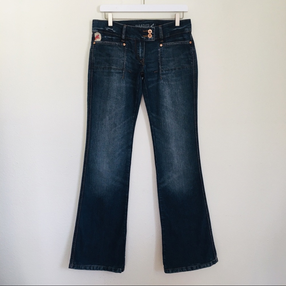 Parasuko Wide leg Denim Jeans